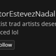 Ejemplo de perfil de usuario que sube imágenes generadas por IA a Artstation.